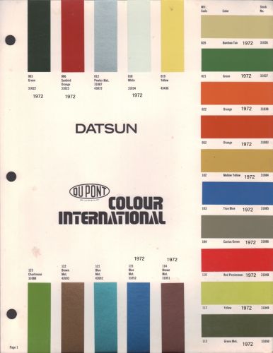 1972 Datsun
