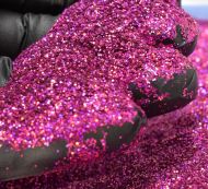Fuchsia Pink Holographic 0.008 .008 Metal Flake Glitter 