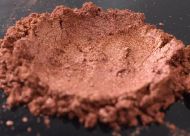 Dark Red Gold Pearl Metal Series Pearl is a Mica Pigment sized at 10-60 UM. 