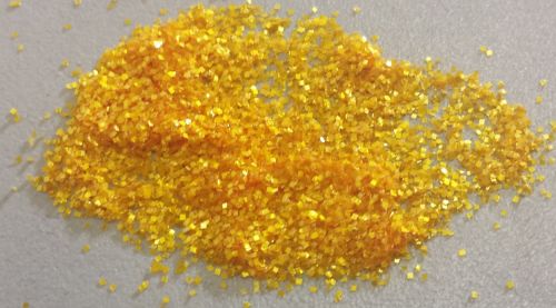 Deep Yellow 0.015 .015 Metal Flake Glitter