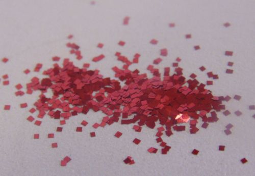 Red 0.015 .015 Metal Flake Glitter