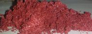 Red Pearl Metal Series Pearl is a Mica Pigment Sized at 10-60 UM. 