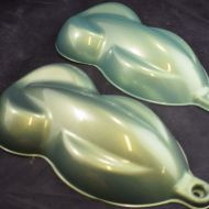 Gold Green Pearl Is a Multi Color Series Mica Pigment which is sized at 10-200 UM. 