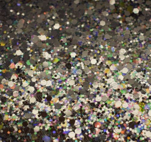 Magic Silver Chunky Metal Flake Glitter