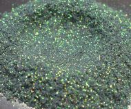 Pine Green Flash Iridescent Metal Flake Glitter 0.008 Hex