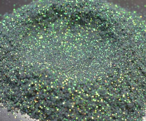 Pine Green Flash Iridescent Metal Flake Glitter 0.008 Hex
