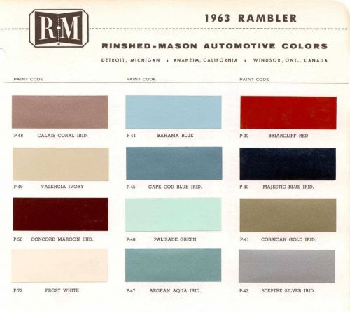 1963 Rambler