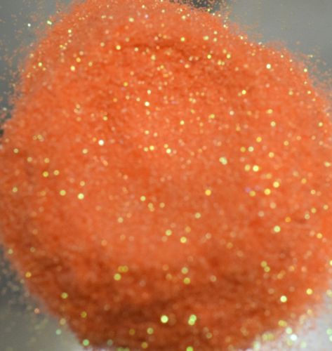 Fluorescent Orange 0.008 Hex Metal Flake Glitter
