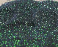 Green Flash Iridescent Metal Flake Glitter 0.008 Hex